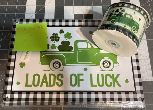 Loads of Luck- Wreath Kit