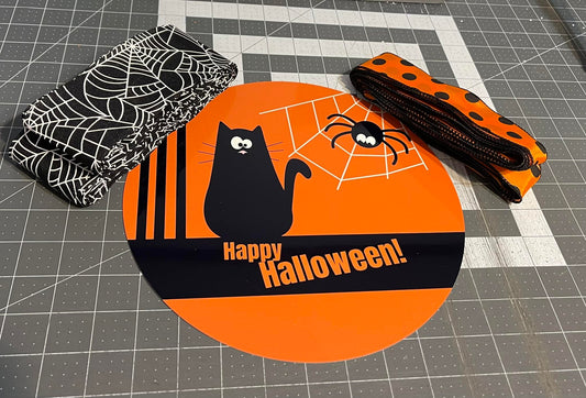 Happy Halloween Partial Wreath Kit