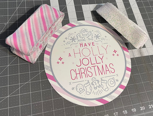 Pink Holly Jolly Partial Kit