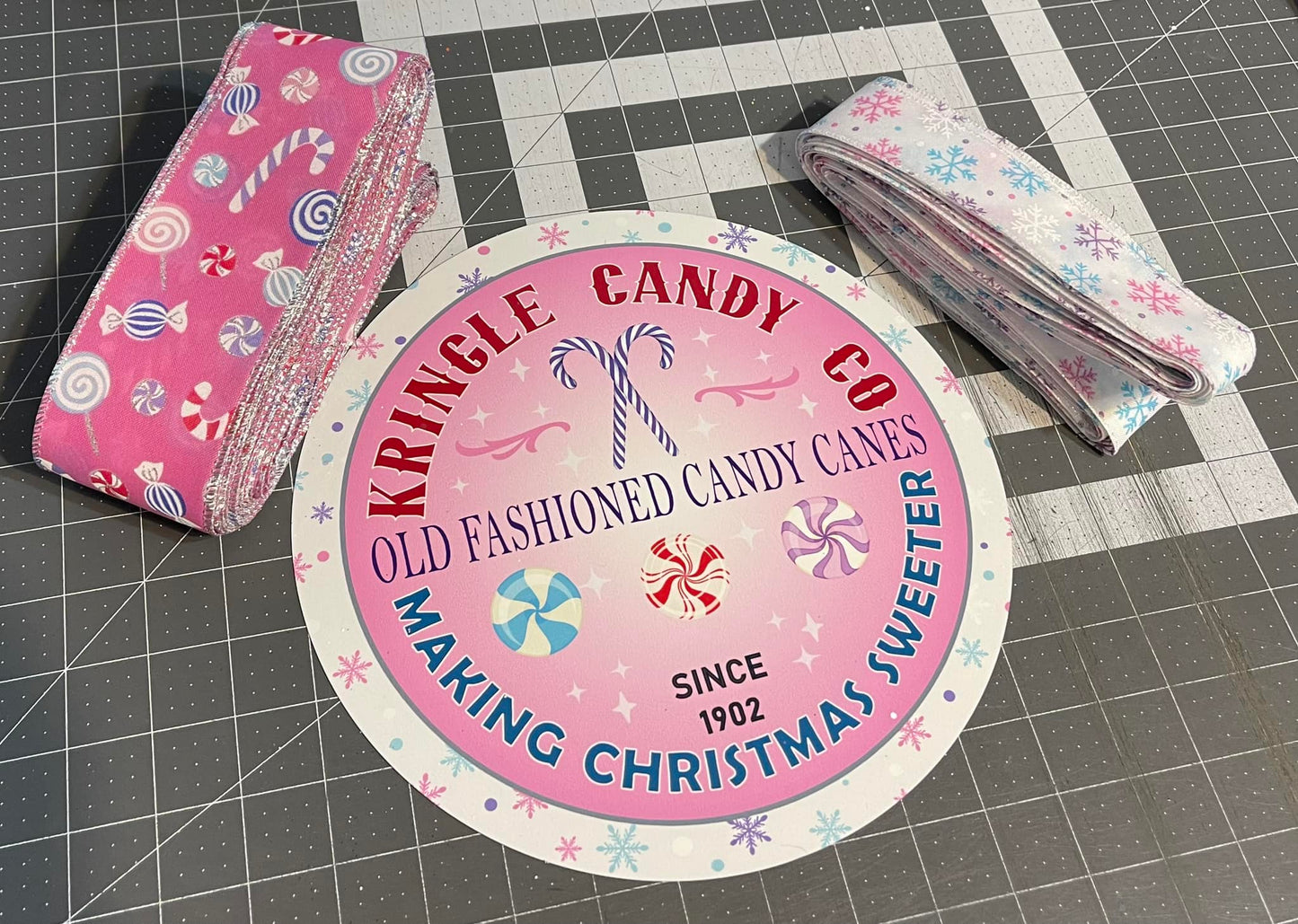 Kringle Candy Partial Wreath Kit