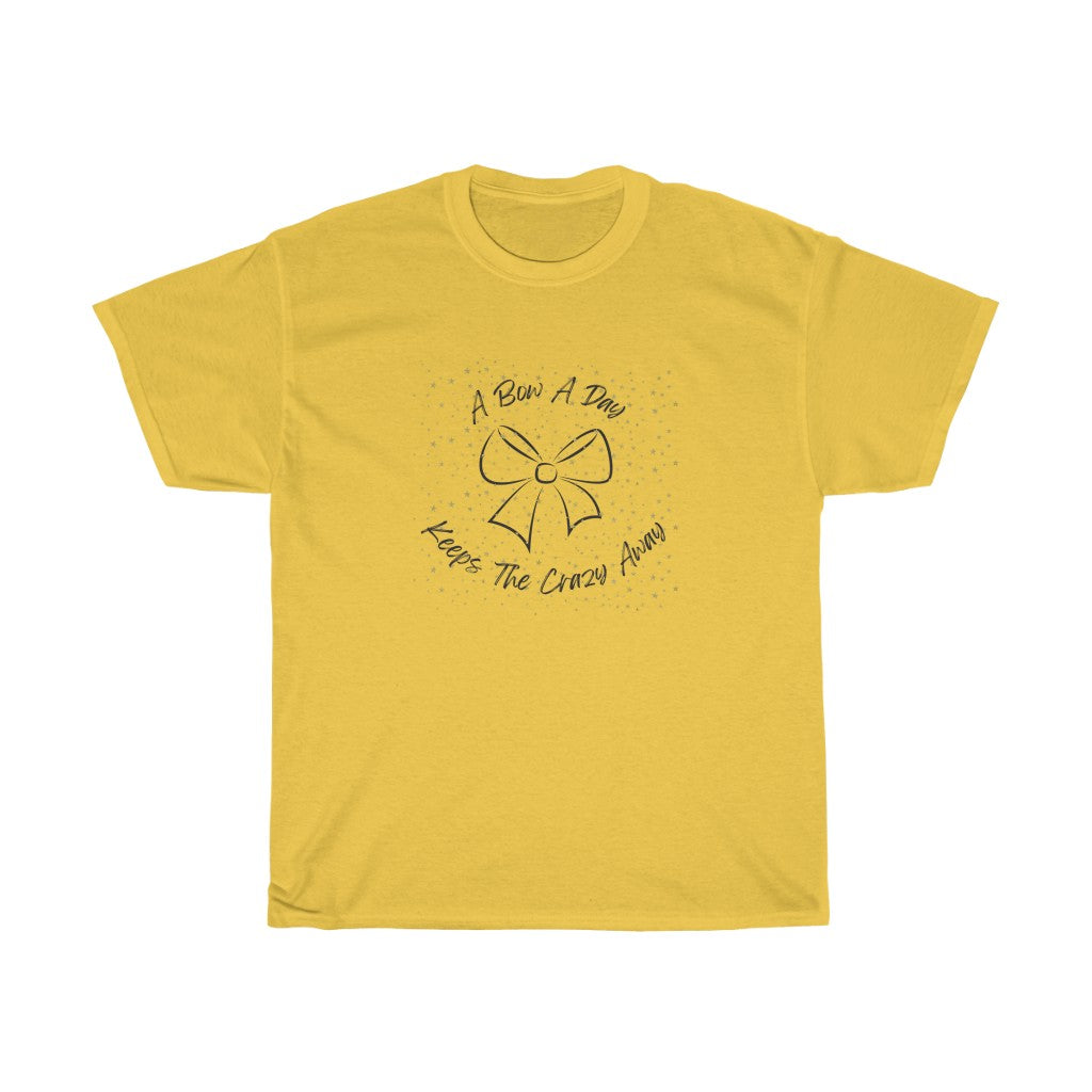 A Bow A Day Unisex Heavy Cotton Tee