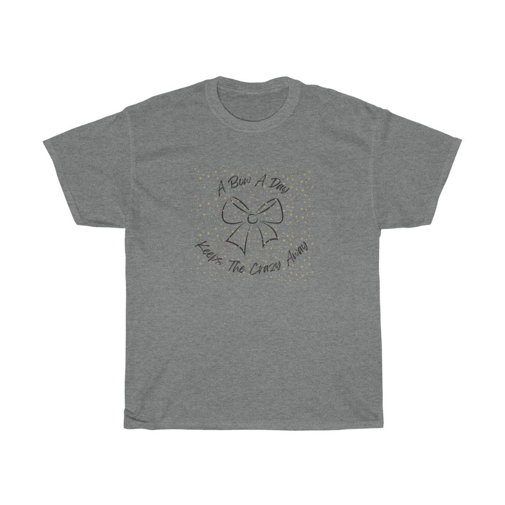 A Bow A Day Unisex Heavy Cotton Tee