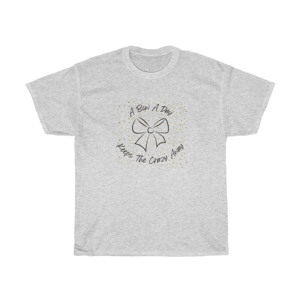 A Bow A Day Unisex Heavy Cotton Tee