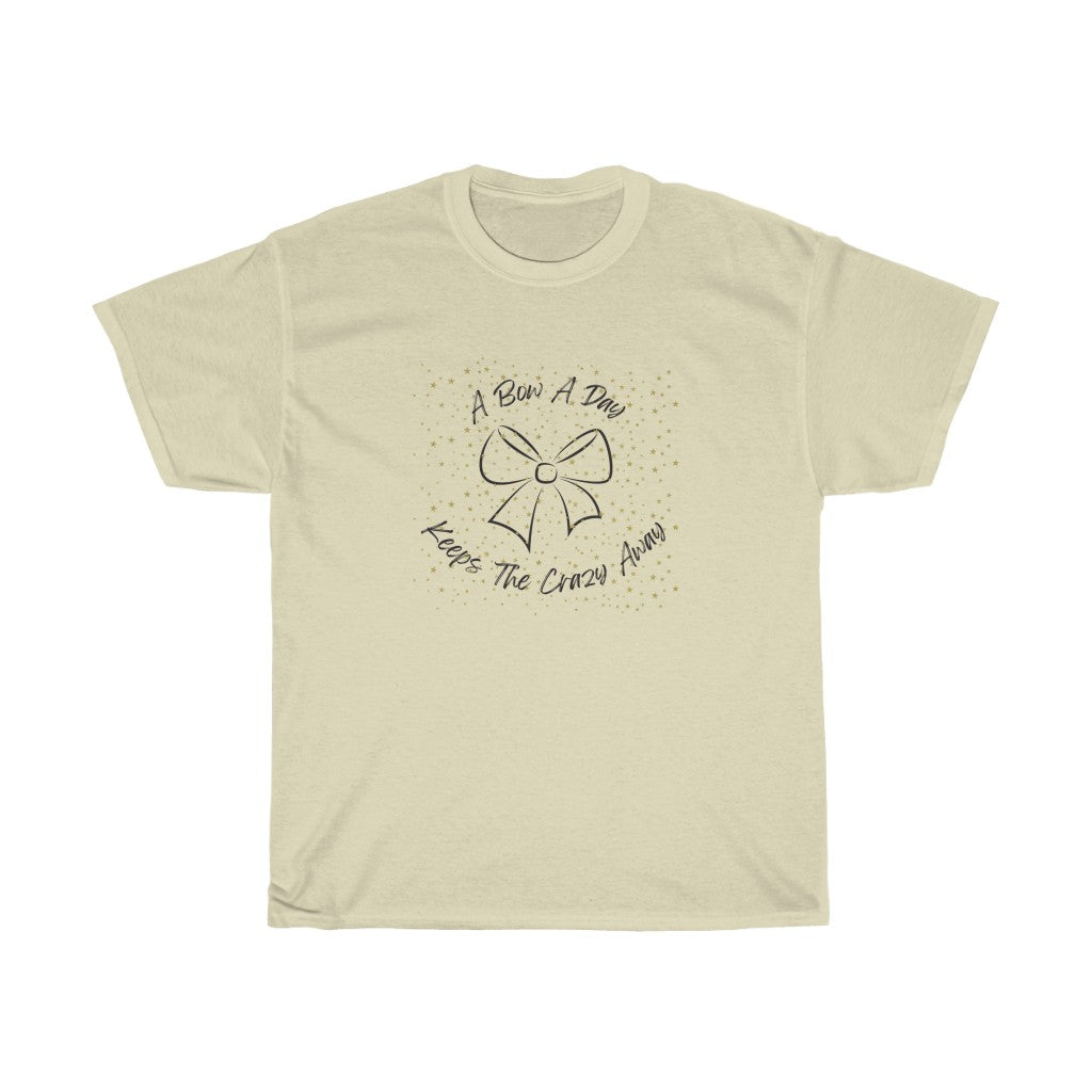 A Bow A Day Unisex Heavy Cotton Tee